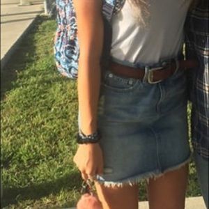 GAP blue jean skirt!!